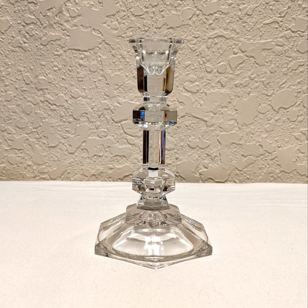 Crystal Candlestick Holder